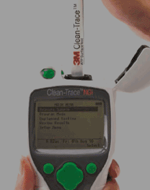 Image: The 3M Clean-Trace Hygiene Management System (Photo courtesy of 3M Health Care).